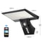 LED Solar Motion Sensor Outdoor Lights Waterproof Security Flood Light 3 Colors 4 Modes For Yard Pa 5