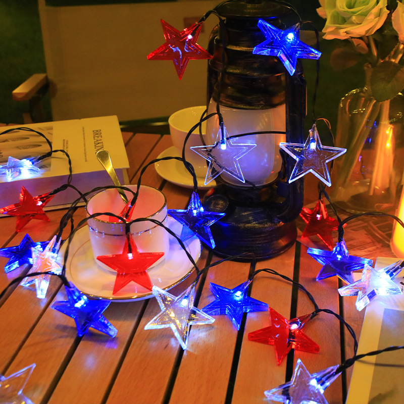 Outdoor Fairy Lights Solar Powered Stars String Light, Waterproof 8 Modes for Patio, Yard, Party, Christmas Decorations