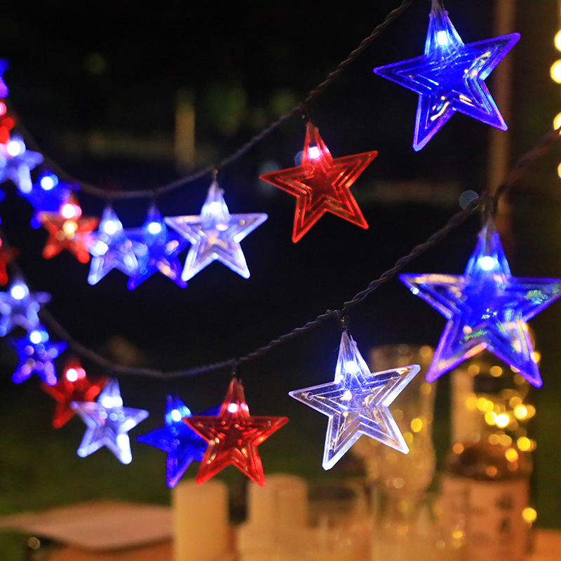 Outdoor Fairy Lights Solar Powered Stars String Light, Waterproof 8 Modes for Patio, Yard, Party, Christmas Decorations