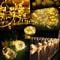 Waterproof Outdoor Solar Rope Led Light Garden Xmas Decoration Tube Fairy Strip String Lights 0