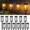 Solar Lights Upgraded 2700K Warm White Super Bright 12Hrs Waterproof For Yard Garden Patio Path Lig 7