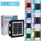 4 Sided Luminous Solar Lights Outdoor Waterproof Floodlight, Garden Courtyard Atmosphere Wall Lamp for Porch Yard