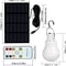 Waterproof LED Solar Bulb Light Outdoor USB Charged Hanging Emergency Lamp, Portable Sunlight Powered Indoor Lighting