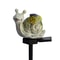 Modern Garden Decoration Snail Outdoor, Solar New Magnesium Oxide Resin Light, Waterproof Garden Plug Landscape Lighting