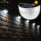 Solar Lights Half Round Outdoor Waterproof Bright Courtyard Garden Hedge Balcony Night Lamps Induction Decoration Light