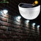 Solar Lights Half Round Outdoor Waterproof Bright Courtyard Garden Hedge Balcony Night Lamps Induction Decoration Light
