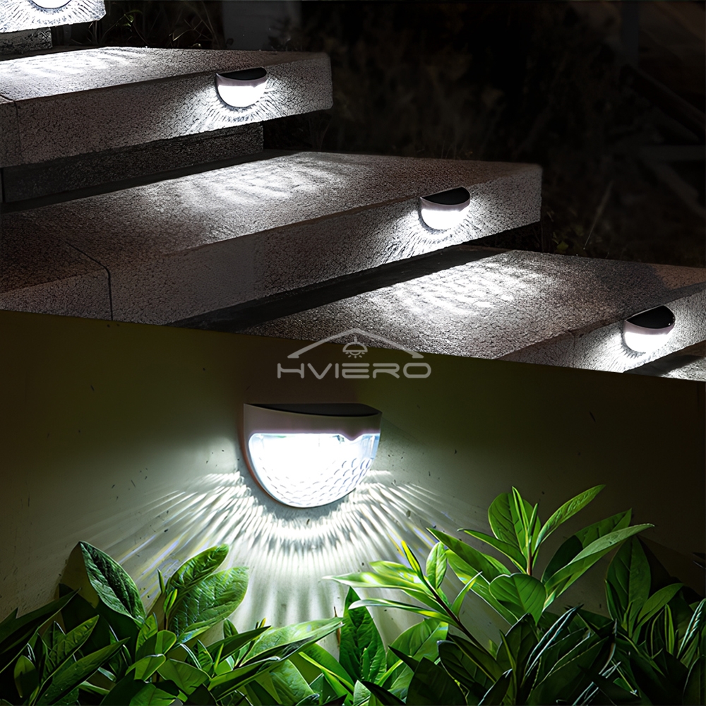 Solar Lights Half Round Outdoor Waterproof Bright Courtyard Garden Hedge Balcony Night Lamps Induction Decoration Light