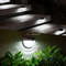 Solar Lights Half Round Outdoor Waterproof Bright Courtyard Garden Hedge Balcony Night Lamps Induction Decoration Light
