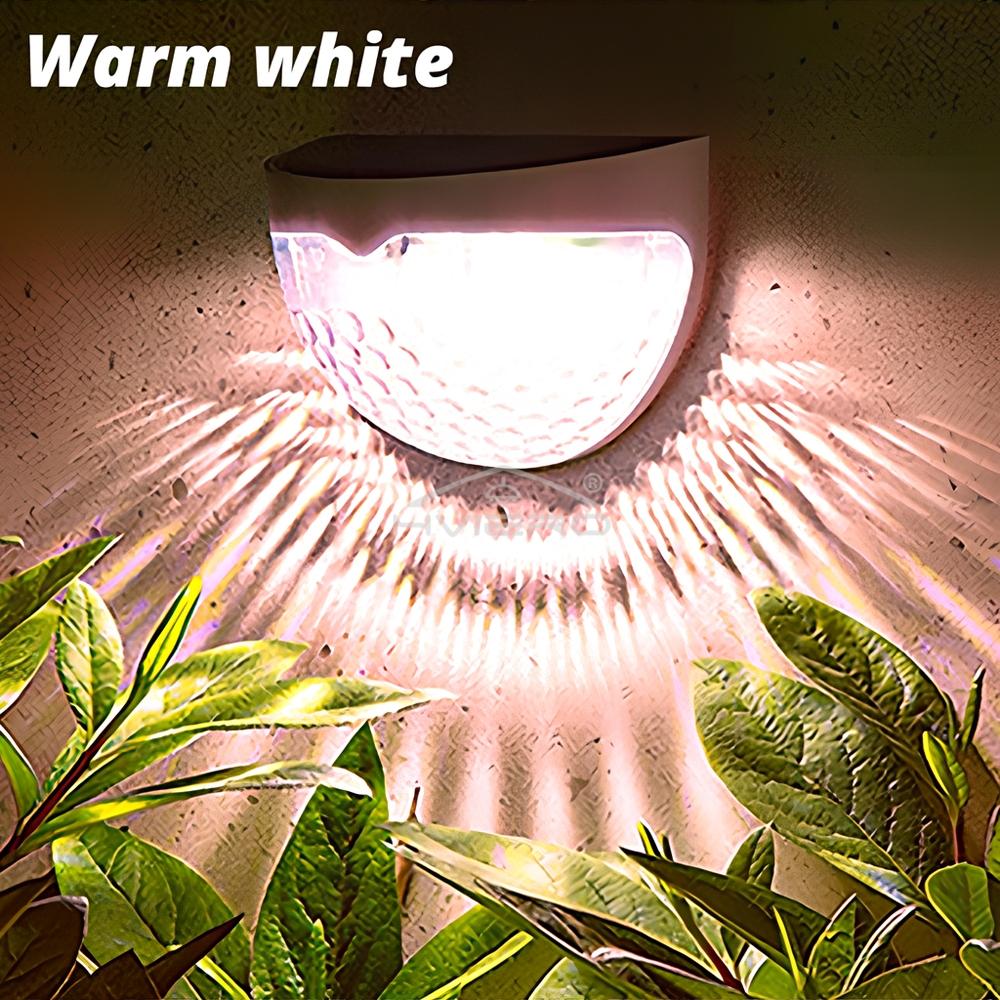 Solar Lights Half Round Outdoor Waterproof Bright Courtyard Garden Hedge Balcony Night Lamps Induction Decoration Light