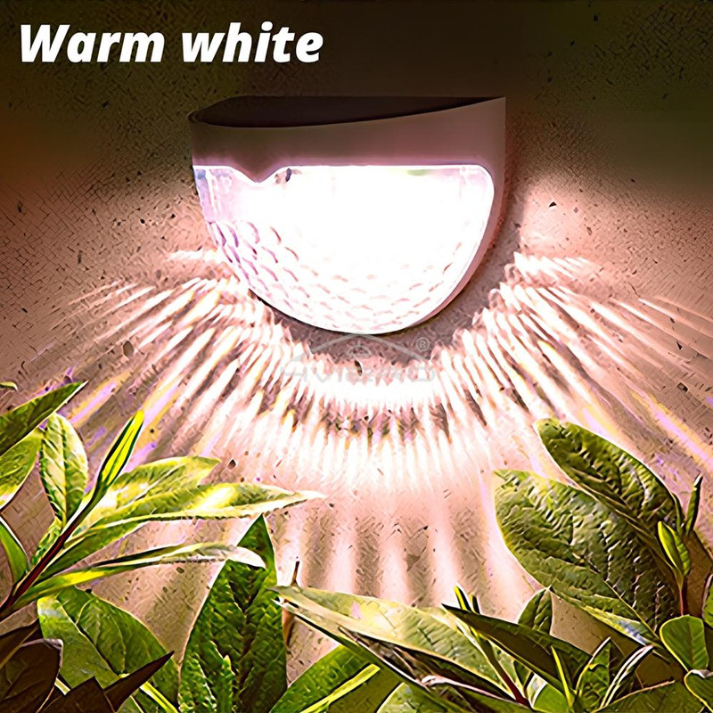 Solar Lights Half Round Outdoor Waterproof Bright Courtyard Garden Hedge Balcony Night Lamps Induction Decoration Light