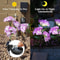 3Head Hydrangea Rose Flower Solar Led Light, Garden Lawn Lamps Outdoor, Patio Vegetable Patch Country House Decor