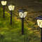 2pcs Led Solar Pathway Lights Outdoor Solar Garden Lamp For Walkway Yard Lawn Driveway Lighting 0