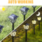 2pcs Led Solar Pathway Lights Outdoor Solar Garden Lamp For Walkway Yard Lawn Driveway Lighting 3
