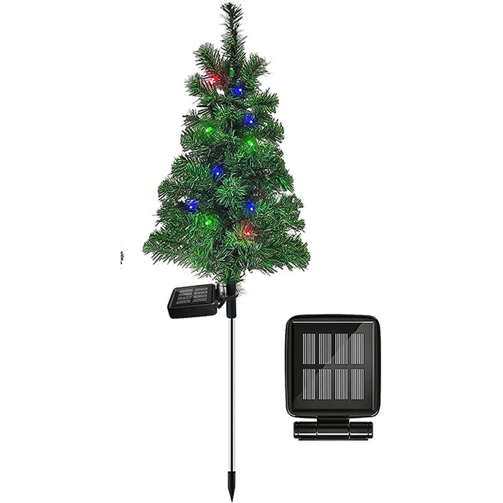 Waterproof Solar Simulation Christmas Tree Lights for Outdoor Party, Lawn Garden Terrace Porch, Landscape Decor