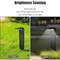 Waterproof Outdoor Solar Garden Light, LED Lawn Light, Garden Aisle Lamp, Grass Villa Decoration, Post Light