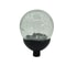 Waterproof LED New Garden Solar Lights Cracked Glass Ball for Outdoor Decor, Pathway Patio Yard Lawn Lighting