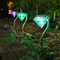 Diamond Solar Lights, Solar 4pcs Led Diamond Light for Walkway, Lawn, Patio, Yard, Driveway Path Landscape