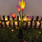 Calla Lily Solar-Powered LED Yard Lights, Floral Garden Light Decor Lamp, Waterproof Outdoor Lawn Lighting