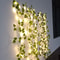 Solar-Powered Green Fairy Lights with Artificial Ivy, 8 Modes, Garden, Wedding, Christmas Decoration Lighting