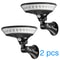 UFO Solar Powered Gate PIR Sensing Light, 360 Degree Luminous Outdoor Solar Wall Lamp, Courtyard Induction Street Light
