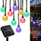 Outdoor Solar String Lights Bubble Fairy Lights for Yard, Tree, Party, Christmas, Easter, Garden Camping Decoration