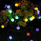 LED Solar Lamp Small White Ball, Outdoor String Fairy Lights Solar, Garden Garland for Christmas Party Decor