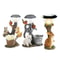 Whimsical Solar Lamp Cat Dog Statue Creative Rabbit Window Animal Light Decoration Garden And Home 5