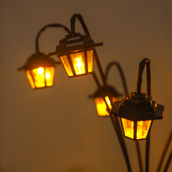 solar-powered led retro lantern decorative light outdoor retro street lamp style for garden courtyard decor