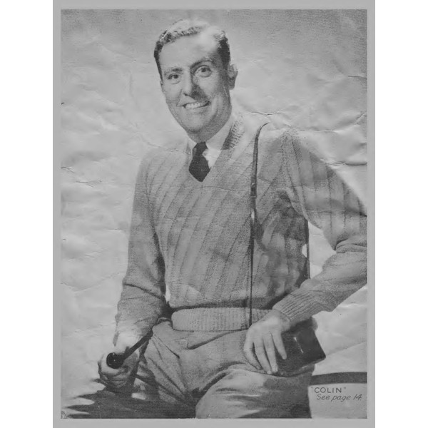Knitting Pattern Mens Cardigans and Jumpers Patons Book 193 Vintage (6).jpg