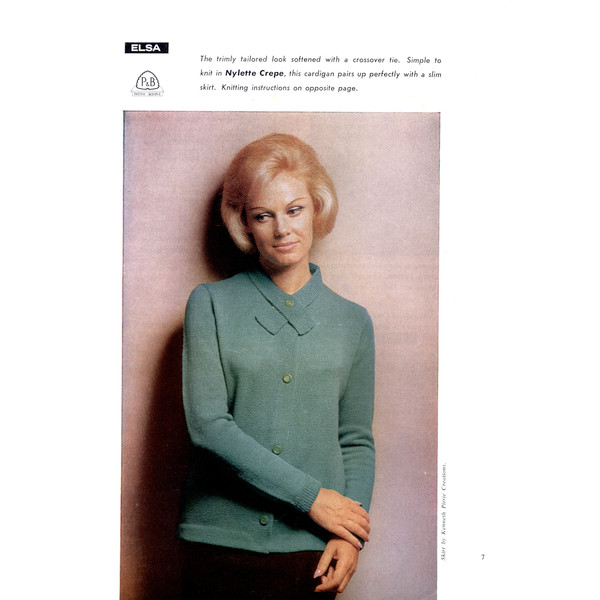 Knitting Pattern Cardigans and Sweaters Patons 710 Vintage (4).jpg