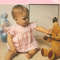 Vintage Coat Dress Knitting Pattern for Baby Patons 203 Nursery Time (2).jpg