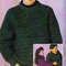Vintage Knitting Pattern for Family Sweater Patons 692 Family Treasures (5).jpg