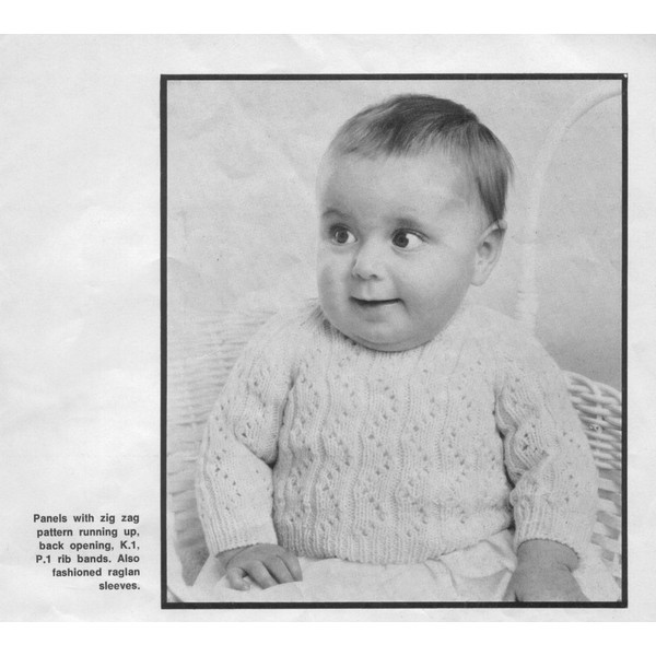Vintage Jacket Jumper Knitting Pattern for Baby Patons 998 Knitting for Littlies (6).jpg