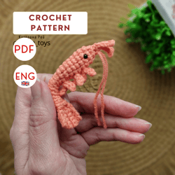 Mini Shrimp Crochet Pattern