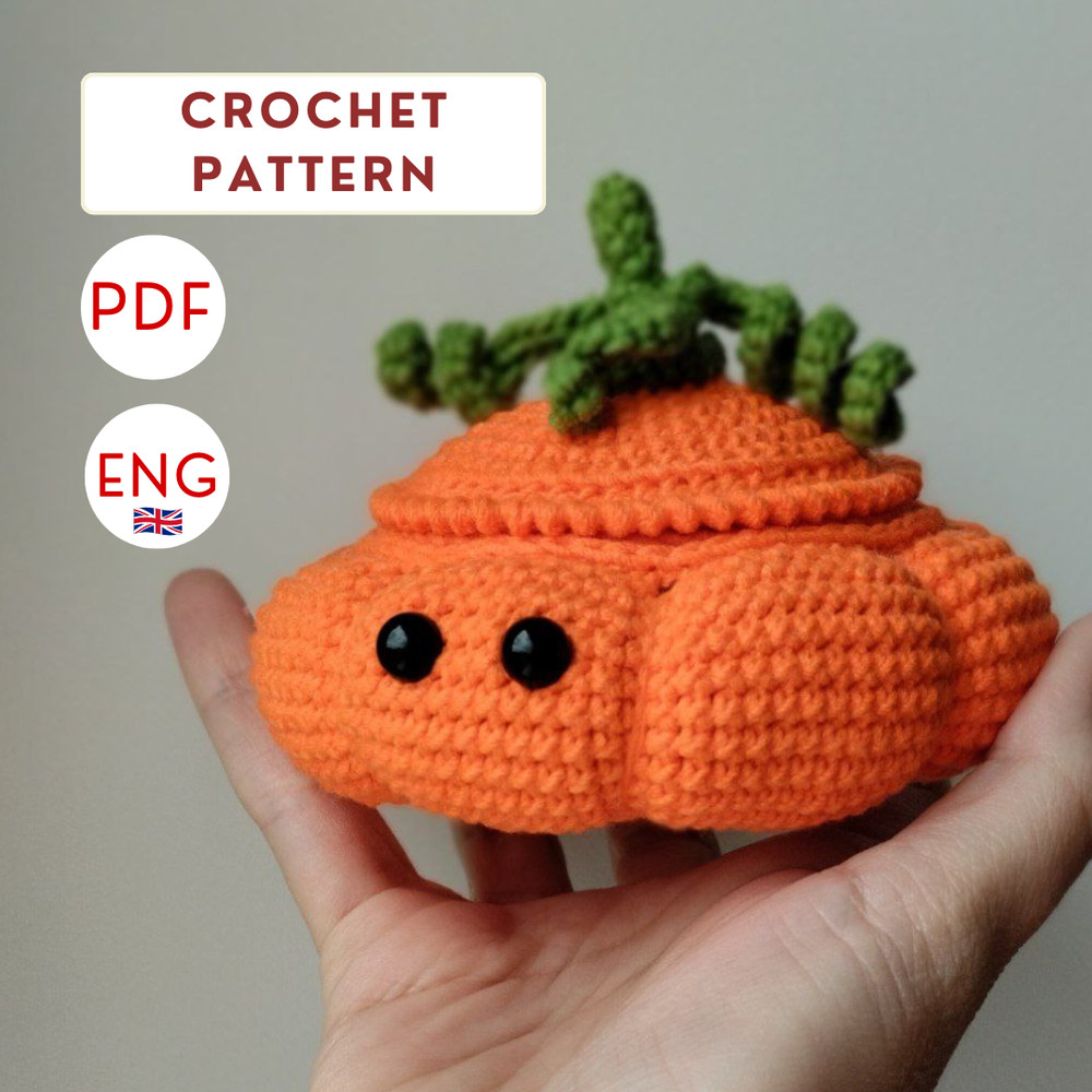 Crochet Pattern Pumpkin Candy Dish Amigurumi Pattern Pumpkin Pattern Digital File 1