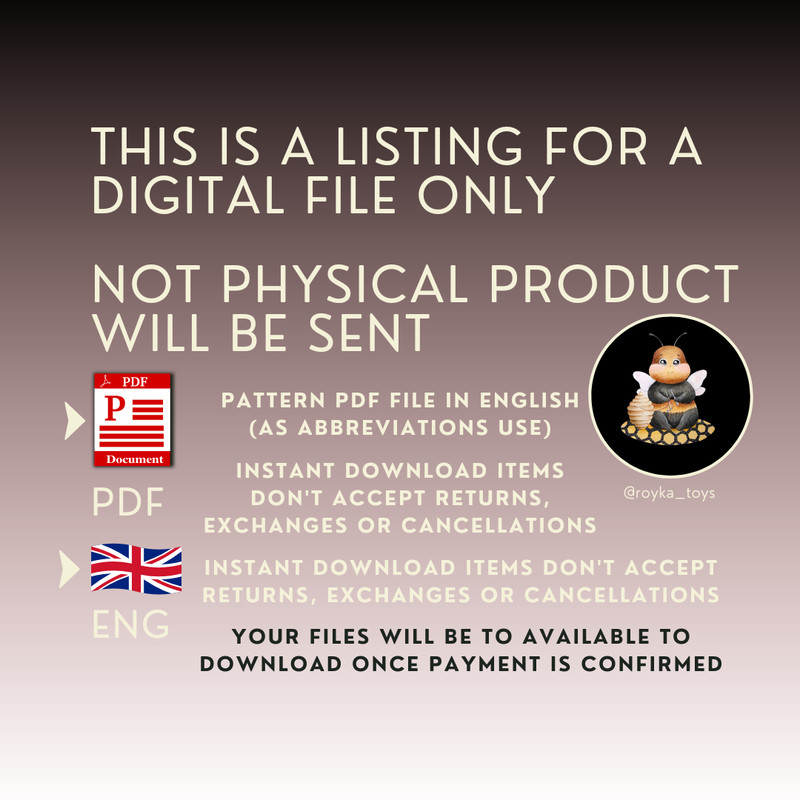 Starfish Crochet Pattern Easy NoSew PDF 1