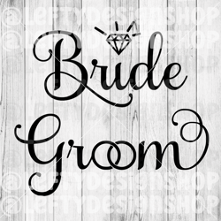 bride groom | svg | png | digital download