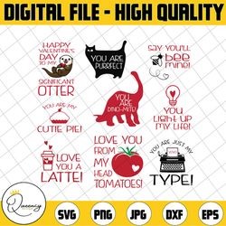 valentine's day mega bundle - valentine's day svg and cut files for crafters