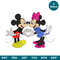 Disney Mickey Mouse Embroidery design - Couple embroidery Design Mickey Mouse Embroidery File - 5 Sizes, Pes Dst, Jef  Instant Download image 1.jpg