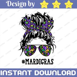 mardi gras png sublimation, messy hair bun bitch png, mardi bitch png, fleur de lis, mardi gras png, mardi gras queen ca