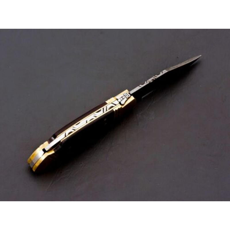 DistinctiveEDCHandmadeDamascusKnifePerfectGiftforHim 8jpg