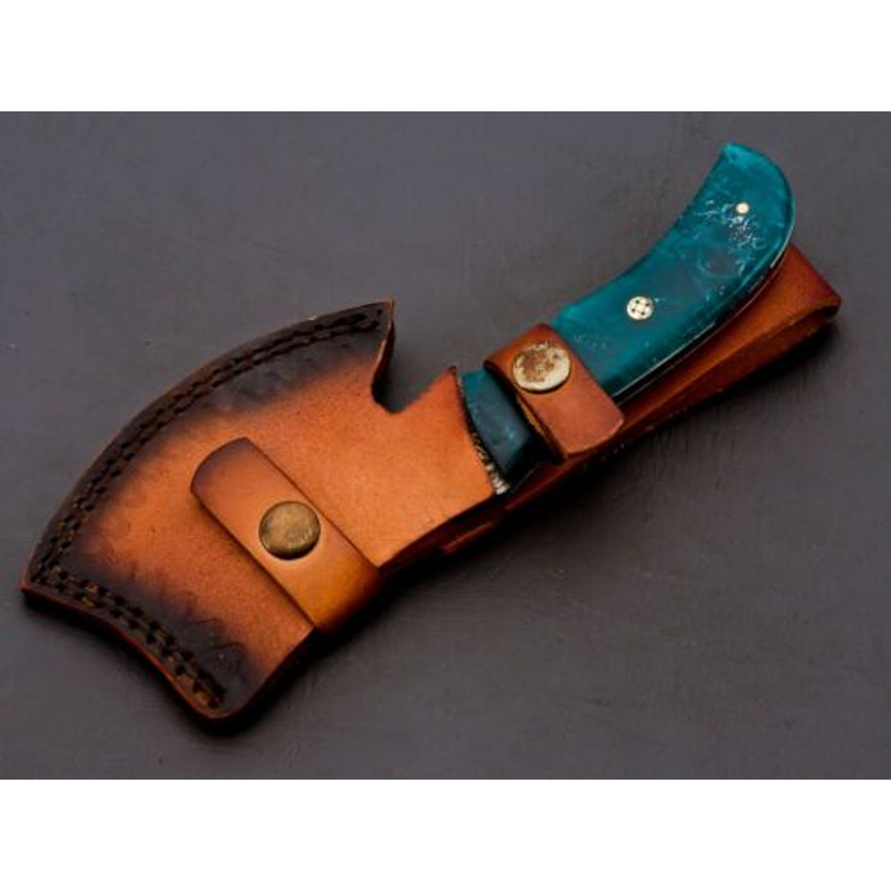 Handmade Damascus Steel Cleaver Chef Knives 3jpg