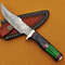 Handmade Damascus Fixed Blade for Him Gift Edition 2jpg