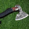 CustomHandmadeVikingHatchetBeardedBattleAxeIdealChristmasGiftforMen 1jpg
