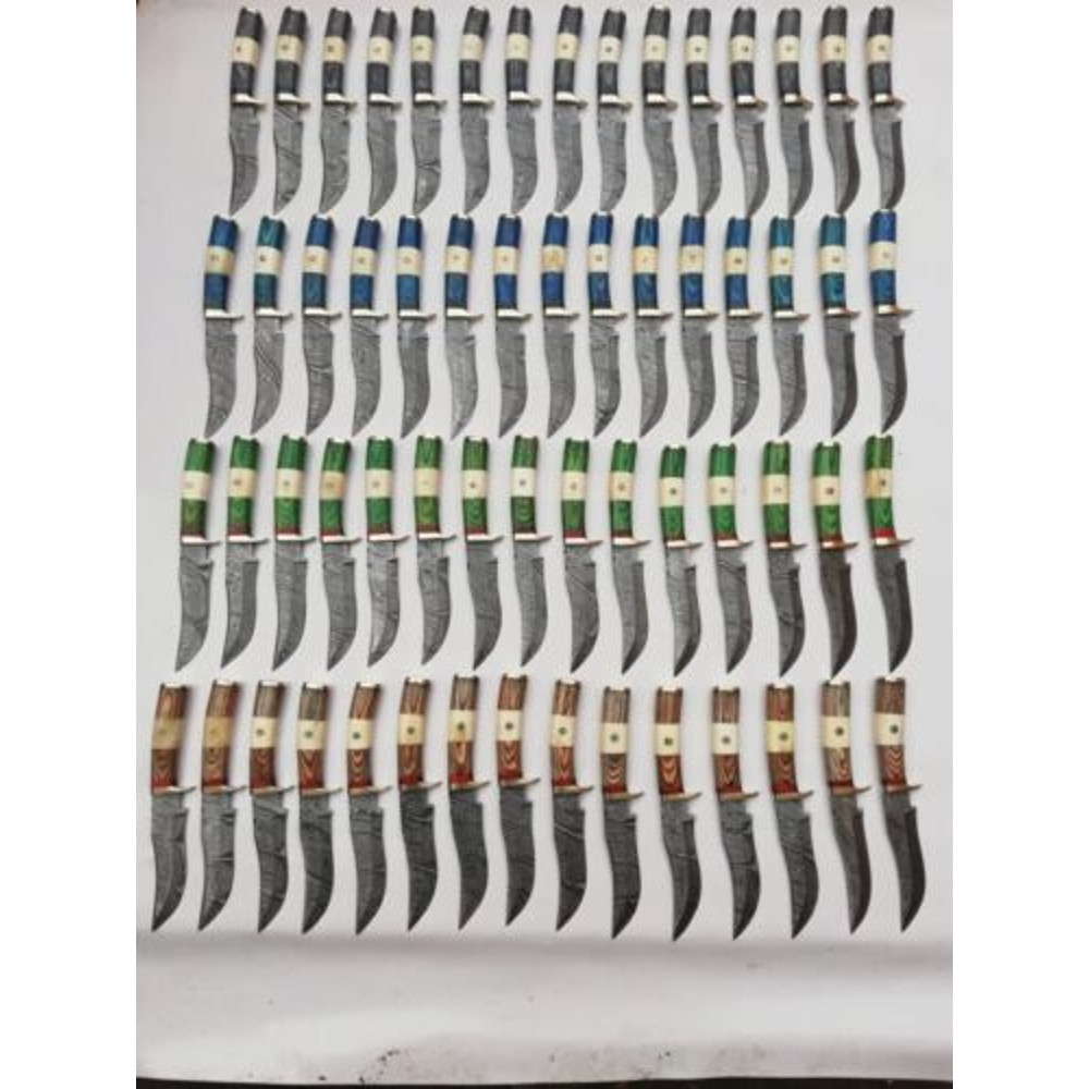 Setof20HandmadeDamascusSteelSkinnerHuntingKnivesBladesofGloryBladeMaster 1jpg