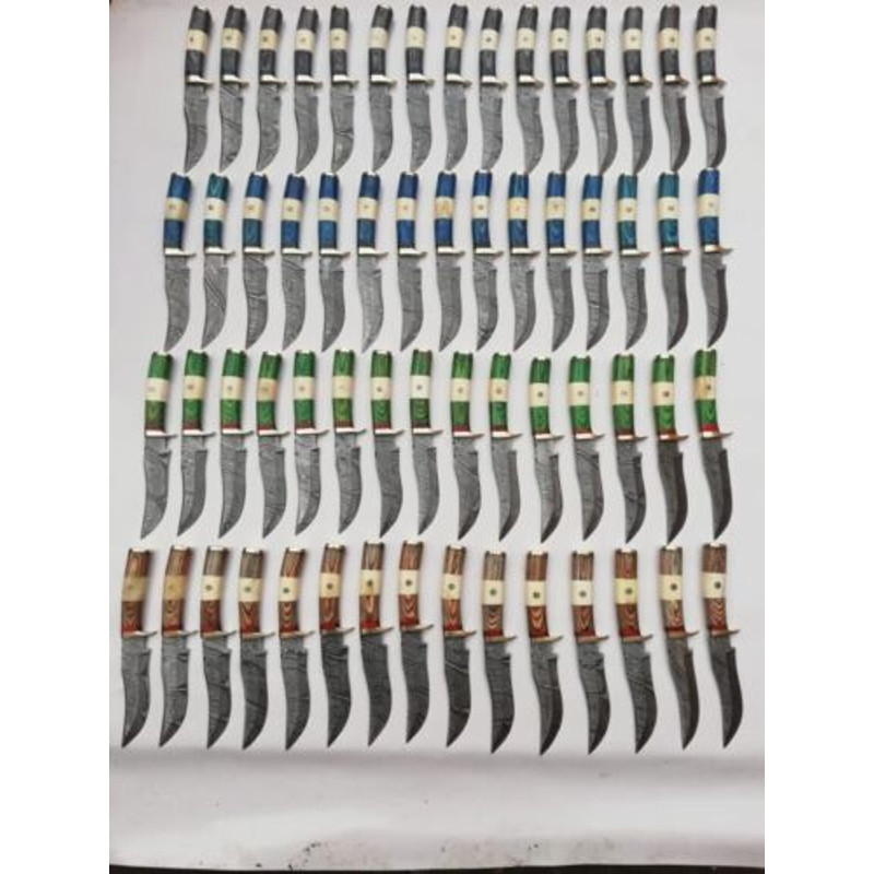 Setof20HandmadeDamascusSteelSkinnerHuntingKnivesBladesofGloryBladeMaster 1jpg