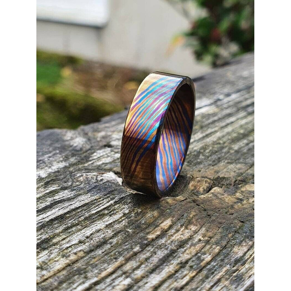 MensWomensHandcraftedTitaniumRingBM9118 5jpg