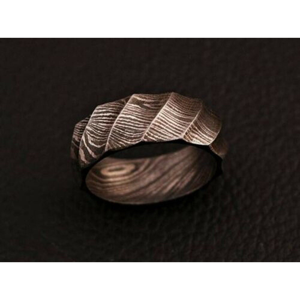 Bold_Elegance 8mm_Men's_Black_Damascus_Steel_Wedding_Band_Ring_in_Barrel_Roll_Style – Exceptional_Men's_Jewelry (4).jpg