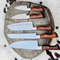 PremiumCustomHandmadeStainlessSteel5PieceKitchenKnivesSetwithChefBBQandButcherKnive
