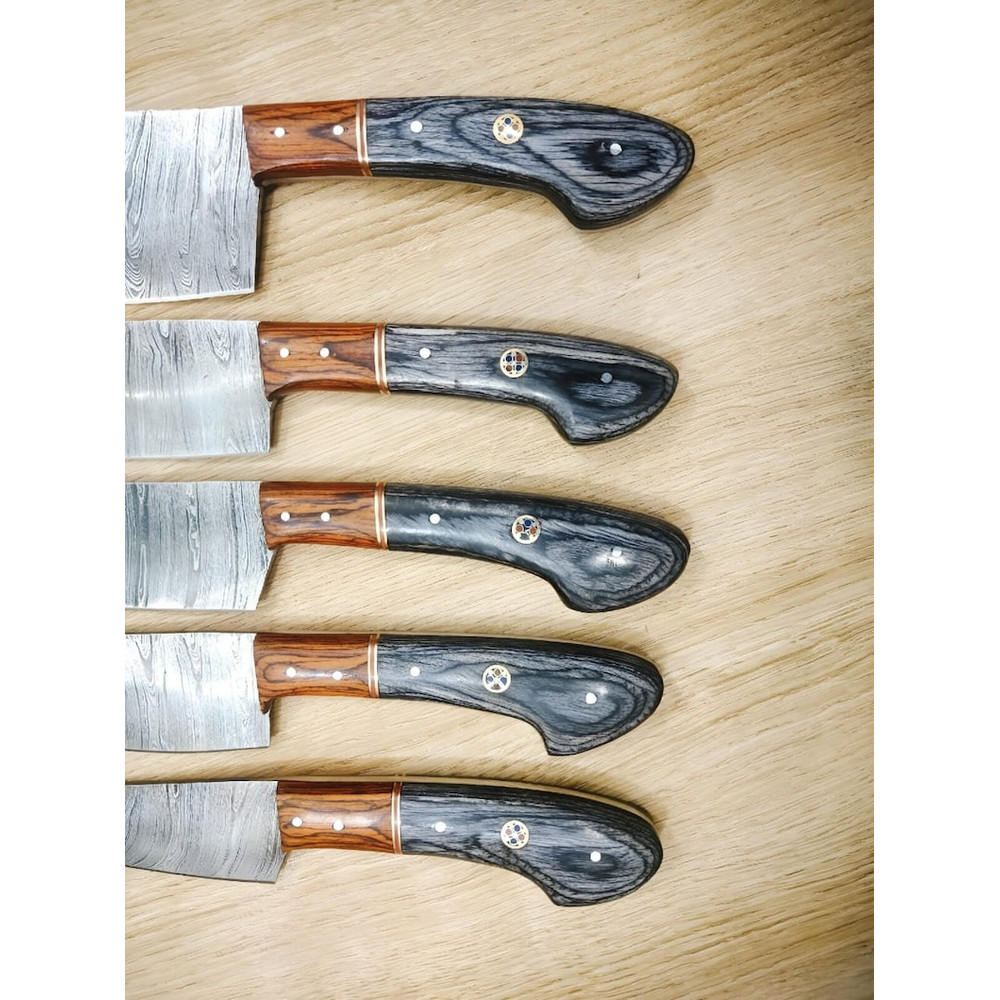 Handmade_Damascus_Chef_Set_-_5_Pcs,_Wooden_Handle,_Sheath_Cover_-_Ideal_Kitchen_Gift_for_Anniversary,_Groomsmen (2).jpg